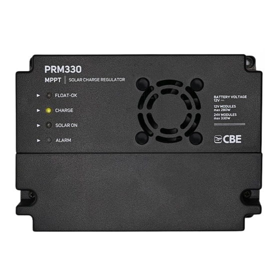 CBE PRM330 User Manual
