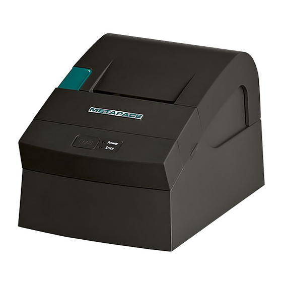 Metapace T-4 Windows Driver Manual
