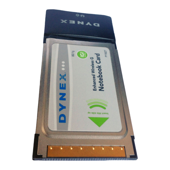 Dynex DX-BNBC Quick Install Manual
