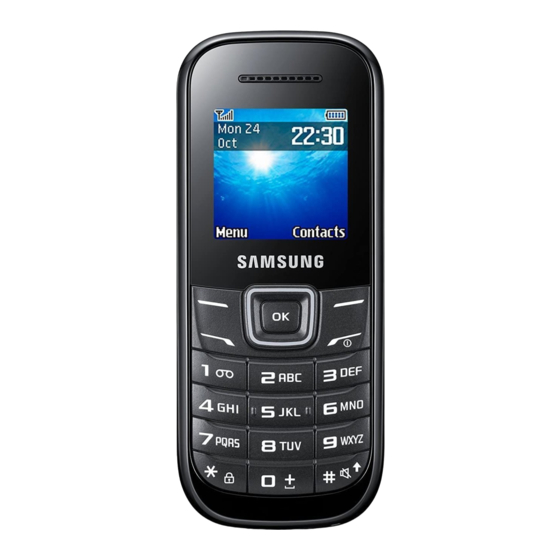 Samsung GT-E1200Y User Manual