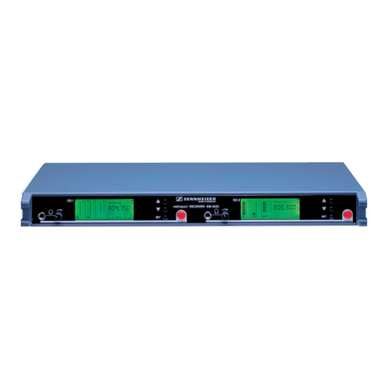 Sennheiser EM 3032 Datasheet