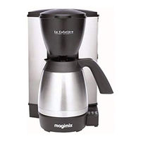 Magimix LA CAFETIERE Instructions For Use Manual