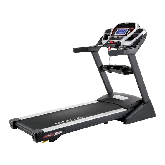 Sole Fitness F80 Owner's Manual