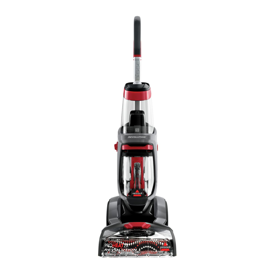 Bissell PROHEAT 2X REVOLUTION 1548 SERIES Quick Start Manual