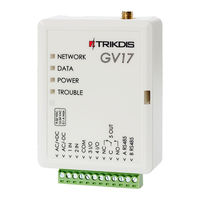 Trikdis GV17 Installation Manual