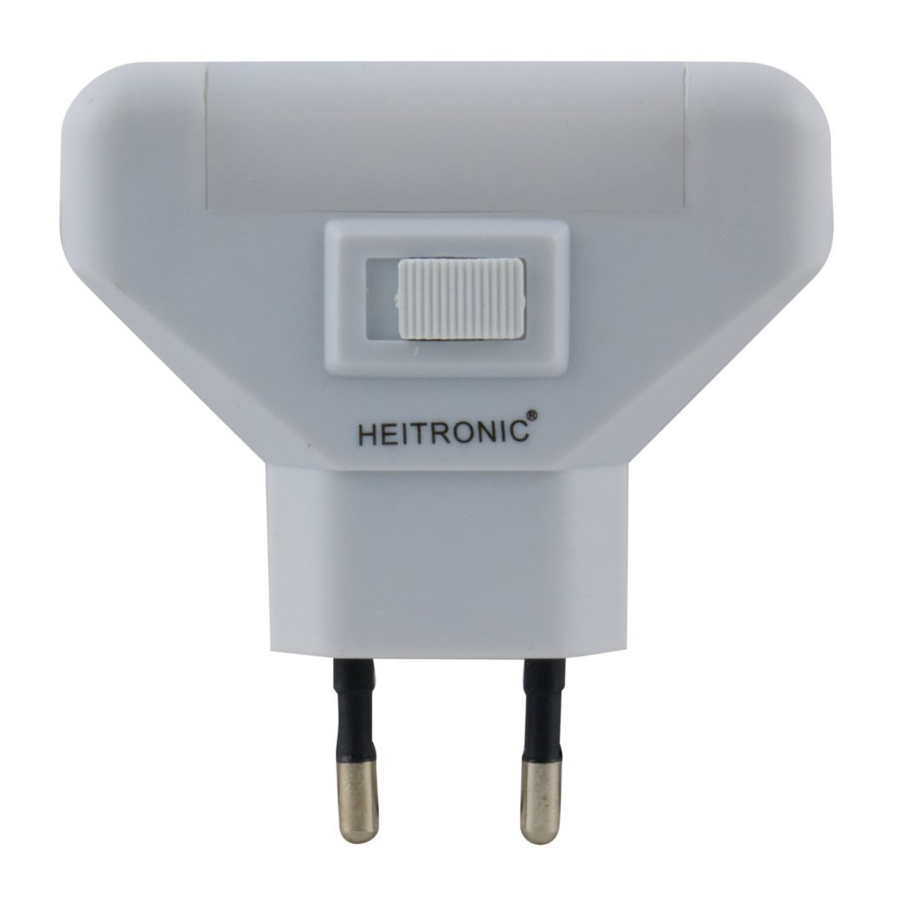 Heitronic 47168 Installation And Operating Instructions Manual