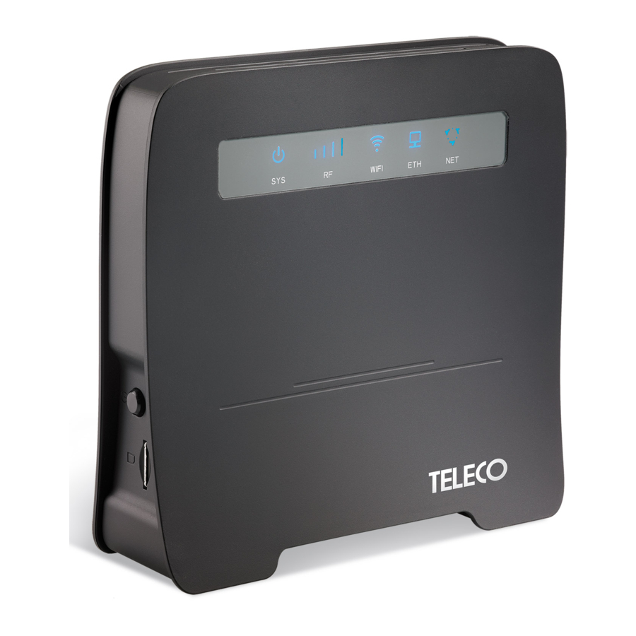 Teleco WFT400 Installation Manual And User's Manual