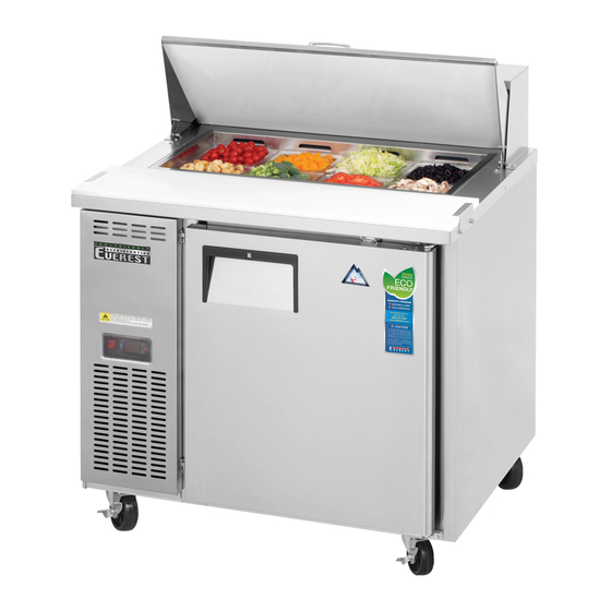 EVEREST REFRIGERATION EPR1 Owner's Manual