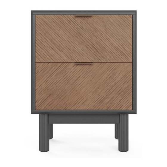 BROSA Parc Bedside Table Assembly Manual