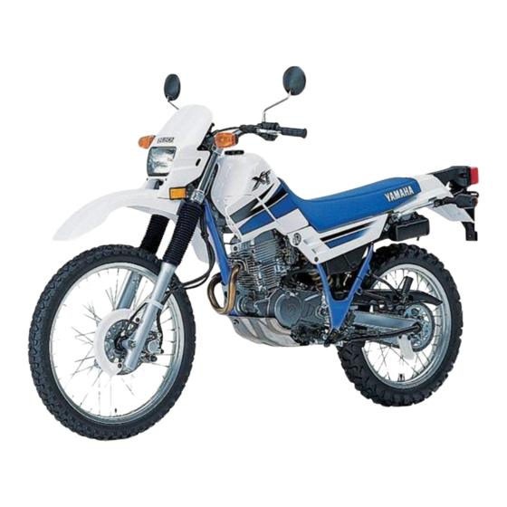 Yamaha XT250M 1999 Manuals