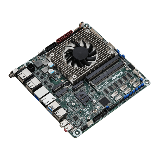 ASROCK IMB-1224P Installation And Configuration Manual