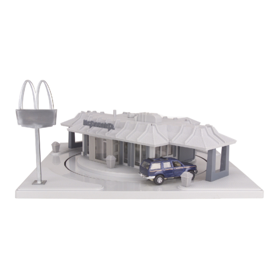 MTHTrains RAILKING McDonald's Restaurant Manual