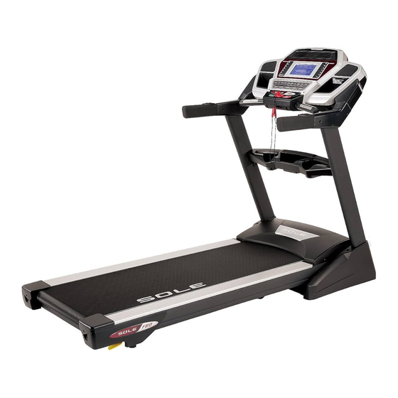 Sole Fitness F80 Owner's Manual