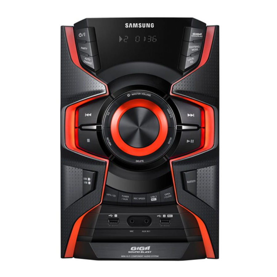 Samsung MX-F830B - MINI-Compact System Manual