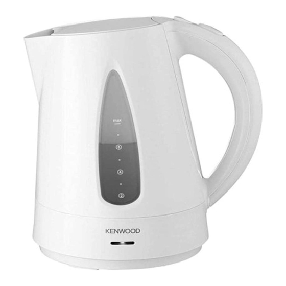 Kenwood JK940 Series White Plastic Kettle Manuals