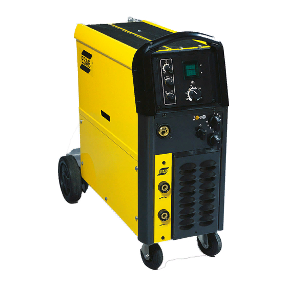 ESAB Mig 325 Instruction Manual