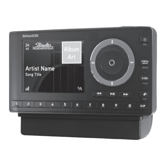 Sirius XM RAdio Onyx Plus User Manual