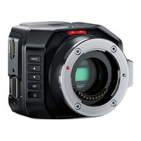 Blackmagicdesign Micro Studio Camera 4K Installation And Operation Manual