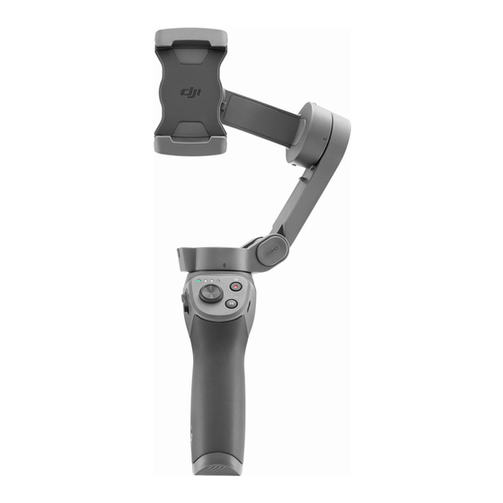 dji OSMO MOBILE 3 Quick Start Manual