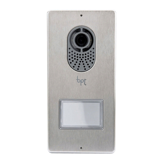 Bpt LVC/01 Installation Manual