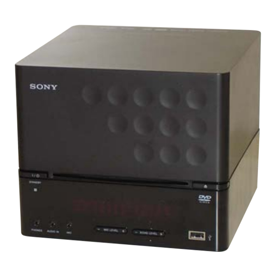 Sony HCD-DH50R Manuals