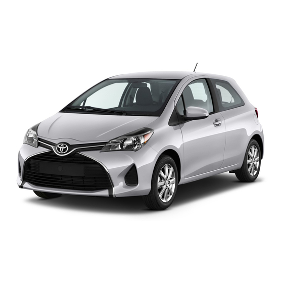 Toyota YARIS HATCHBACK 2017 Manuals