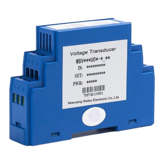 Mianyang Weibo Electronic WBV414U01 User Manual