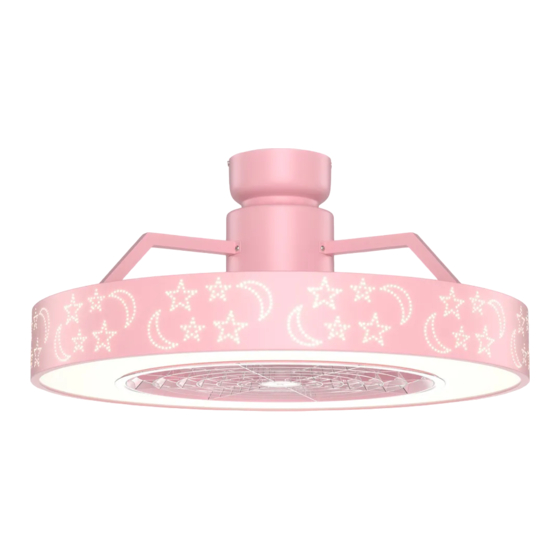 User Manuals: Costway EU10007US Ceiling Fan Light