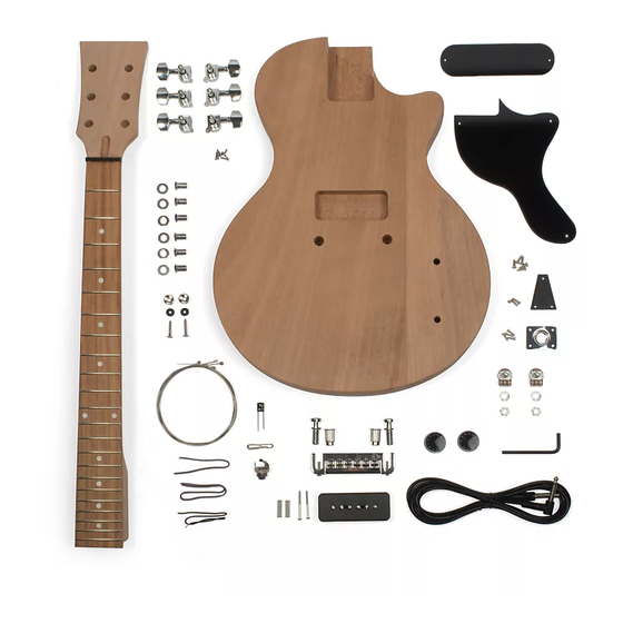 StewMac Single-Cut Jr Guitar Kit Assembly Instructions Manual