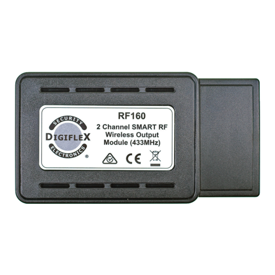 Digiflex RF160 Installer's Reference Manual