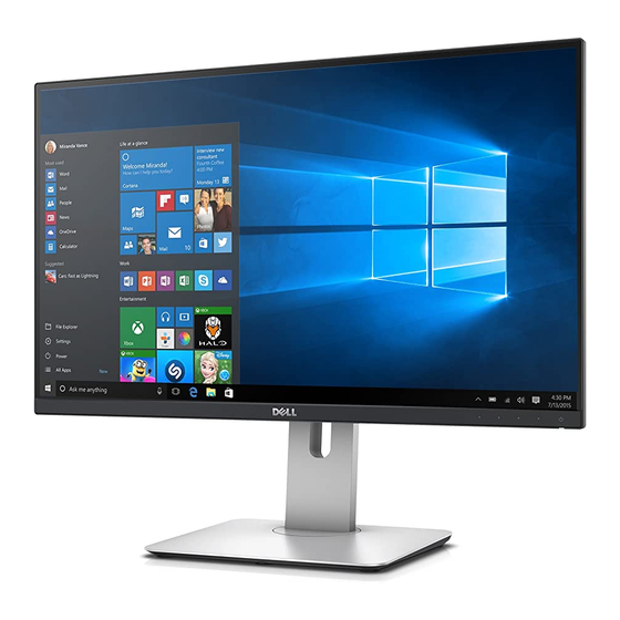 Dell U2515Hc User Manual
