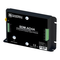 Campbell SDM-AO4A Product Manual