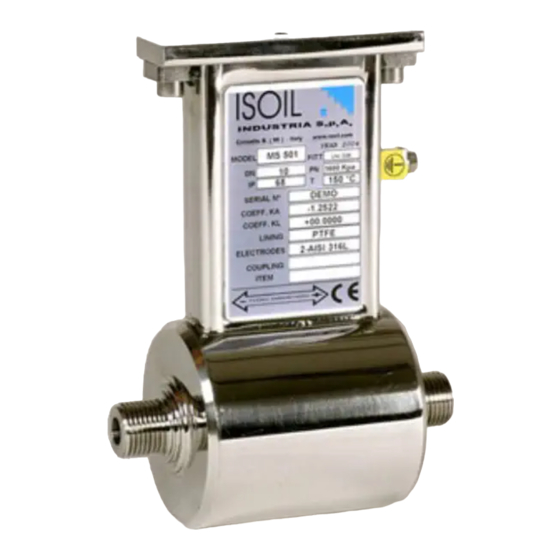 ISOIL MS501 Instruction Manual