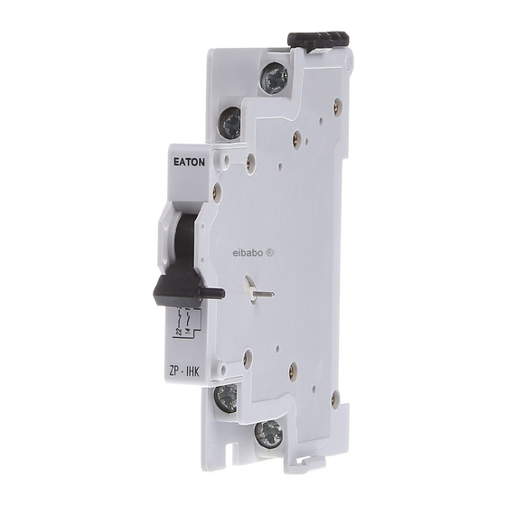 Eaton ZP-IHK Installation Instructions