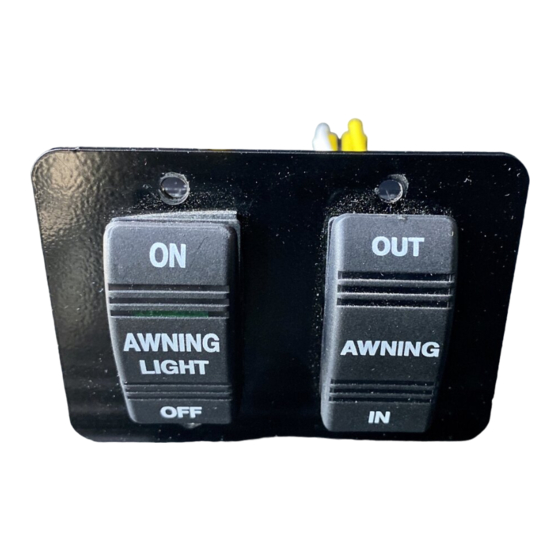 Winnebago Awning Light Switch Manual
