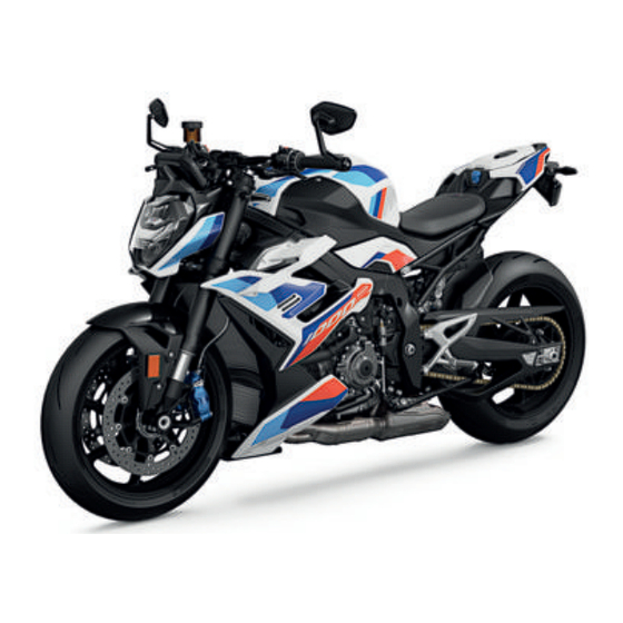 BMW Motorrad M 1000 R 2023 Rider's Manual