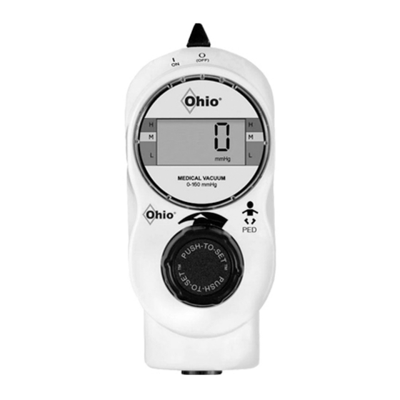 Ohio Medical Push-To-Set PC2SA Instructions For Use Manual