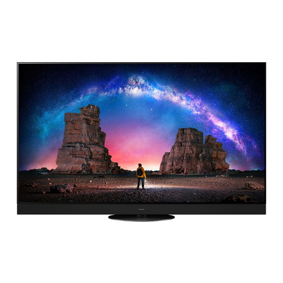 Panasonic TX-55JZW2004 Operating Instructions Manual