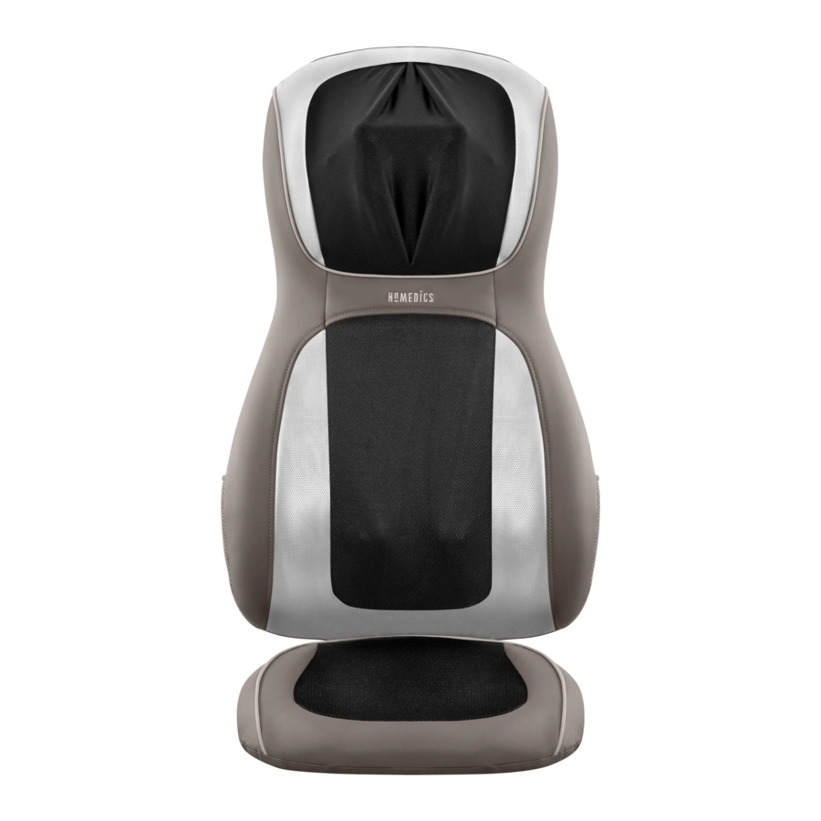Homedics Perfect Touch Masseuse MCS-1000H Manual