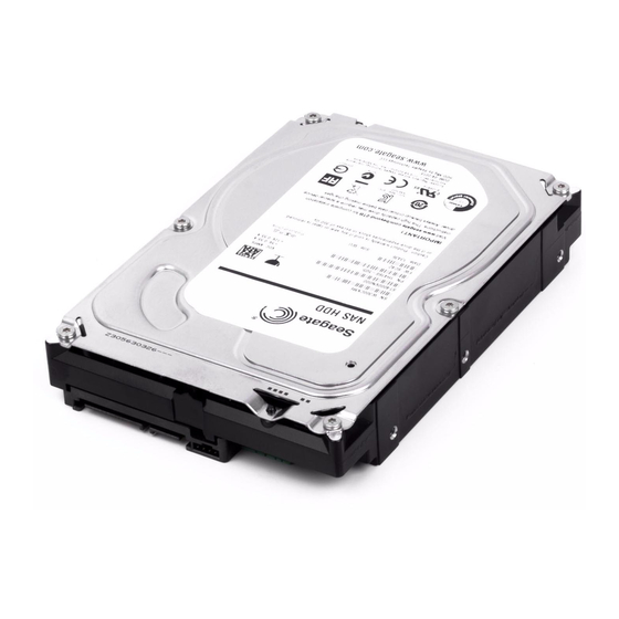 Seagate NAS ST4000VN000 Product Manual
