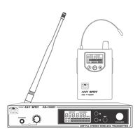 Galaxy Audio Any Spot AS-1100R User Manual