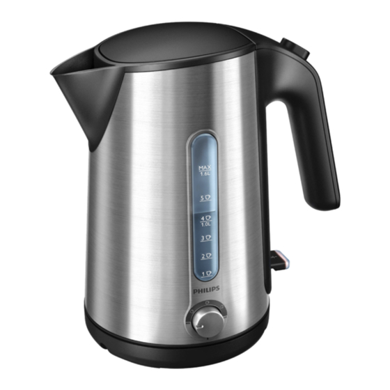 Philips HD4631/20 Electric Kettle Manuals
