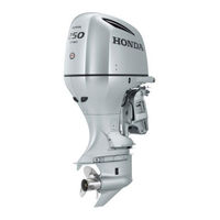 Honda Marine BF200A Set-Up, Installation, And Pre-Delivery Service