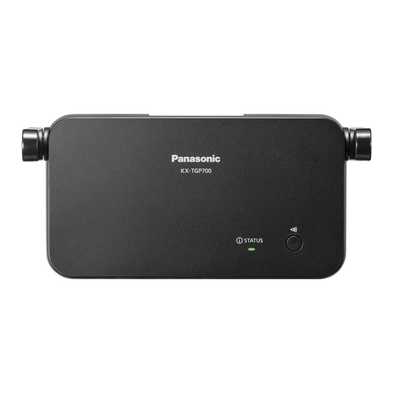 Panasonic KX-TGP700 Series Installation
