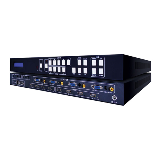 Vanco Evolution EVMX44SL Manual