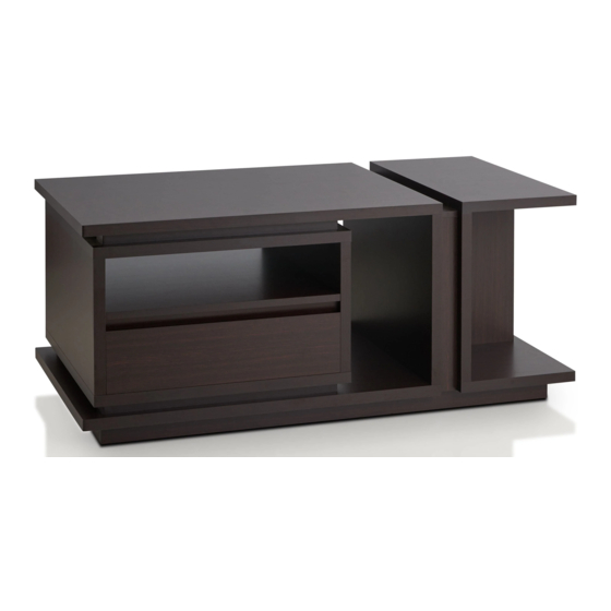 User Manuals: Furniture of America HFW-1692C4 Table