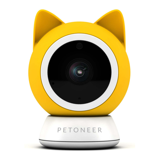 Petoneer PC001 Smart Pet Cam Manuals
