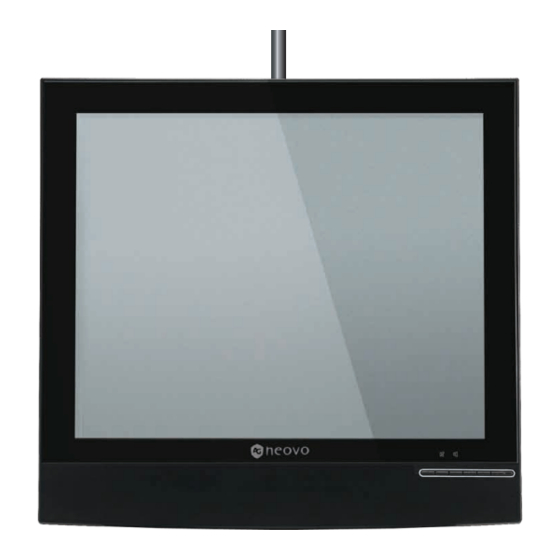 AG Neovo E-17DA Specification Sheet