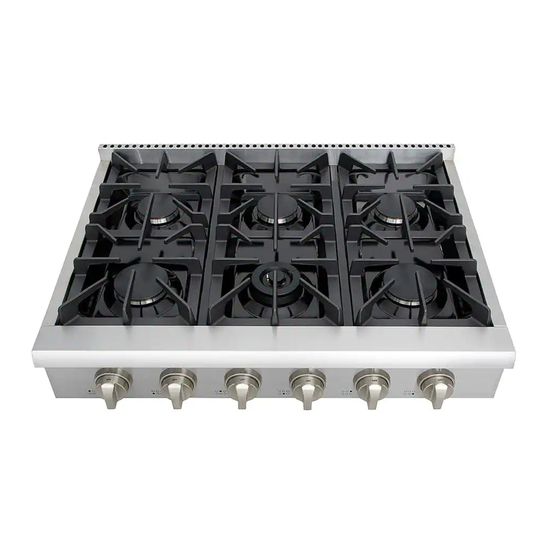 Thor Kitchen HRT3618U User Manual & Installation Manual