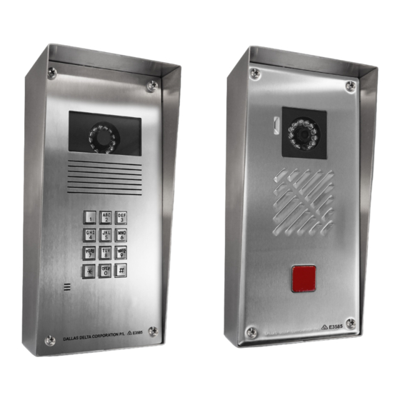DallasDelta VOIP CAMERA DOORSTATION User Manual